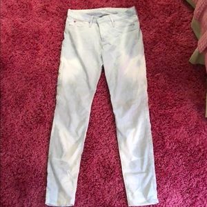 Blue Tie Dye Wash Hudson Jeans